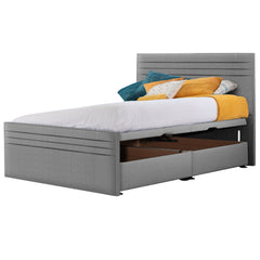 Style Chic Hybrid Fabric Bed - Ash