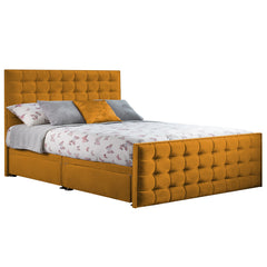 Style Classic Bed Frame - Mustard