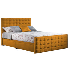 Style Classic Bed Frame - Mustard