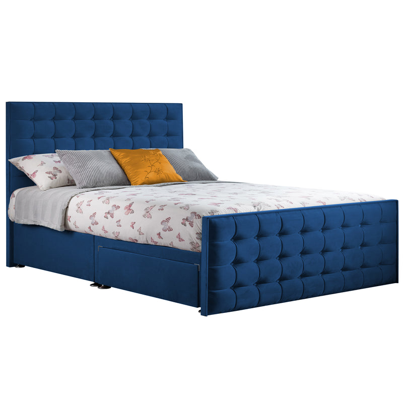 Style Classic Bed Frame - Royal Blue