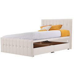 Style Sparkle Hybrid Fabric Bed - Oyster