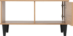 Tessa 1 Door Coffee Table Natural Oak Effect