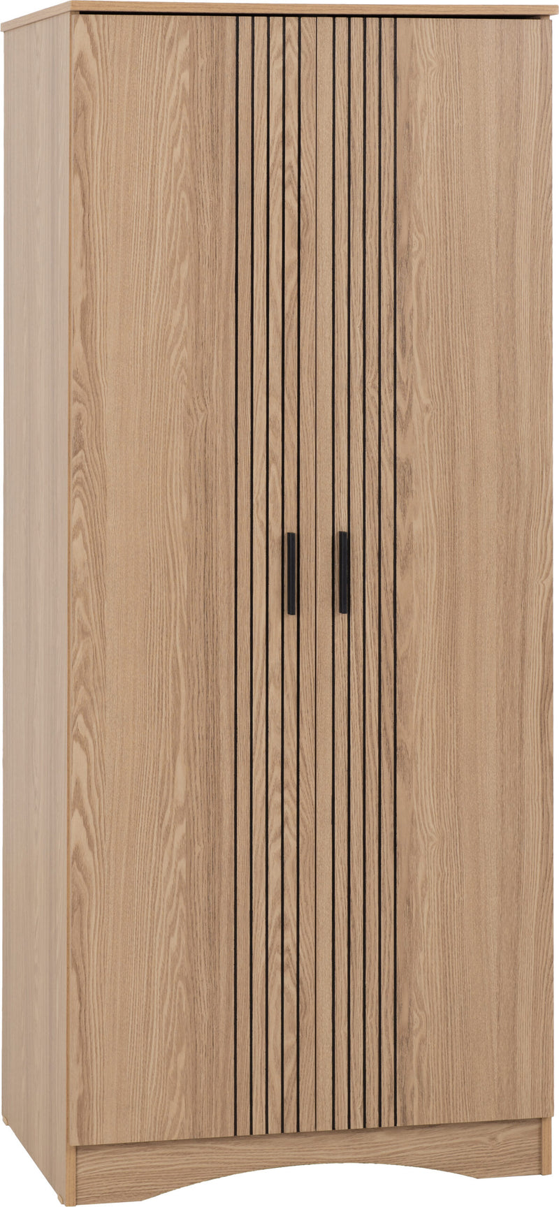 Tessa 2 Door Wardrobe Natural Oak Effect