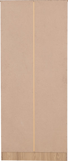 Tessa 2 Door Wardrobe Natural Oak Effect