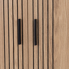 Tessa 2 Door Wardrobe Natural Oak Effect