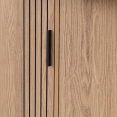 Tessa 3 Door 2 Drawer Sideboard Natural Oak Effect