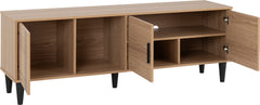 Tessa TV Cabinet Natural Oak Effect