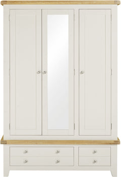 Windsor 3 Door 2 Drawer Wardrobe