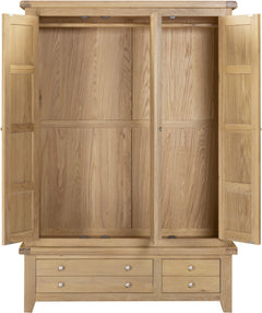 Windsor 3 Door 2 Drawer Wardrobe