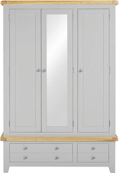 Windsor 3 Door 2 Drawer Wardrobe
