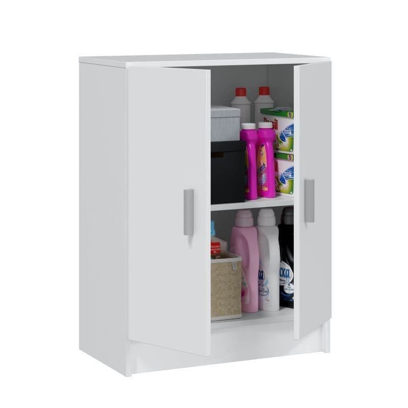 Alonso 2 Door White Universal Storage Cupboard