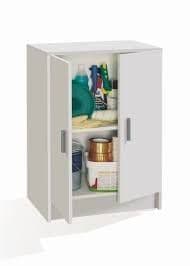 Alonso 2 Door White Universal Storage Cupboard