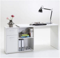 Carin Corner Flexi Desk White