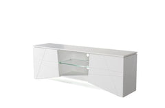 Cartier White Gloss TV Cabinet