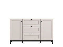 Cassio Cashmere Taupe Panelled Sideboard