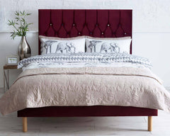 Catherine Lansfield Boutique Collection Velvet Headboard