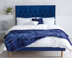 Catherine Lansfield Boutique Collection Velvet Headboard