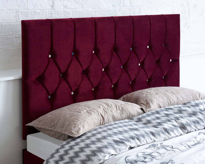 Catherine Lansfield Boutique Collection Velvet Headboard