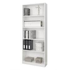 Cordoba Large Artic White Bookcase Bookshelf