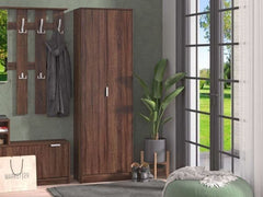 Cotswold Dark Brown 2 Door Utility Cupboard