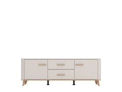 Dariqon Cashmere And Oak Effect 154cm TV Unit