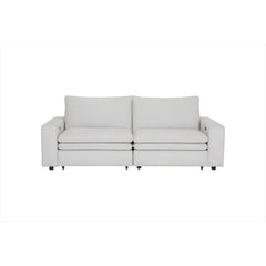 Florence Cloud Ivory Fabric 3 Seater Electric Recliner Sofa Bed