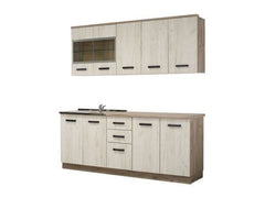 Gabriel White Oak Effect Kitchen Units