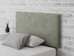 Garland Headboard 60 cm - Plush Velvet - Duck Egg