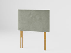 Garland Headboard 60 cm - Plush Velvet - Duck Egg