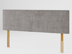 Garland Headboard 60 cm - Firenza Velour - Silver