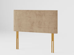 Garland Headboard 60 cm - Firenza Velour - Champagne