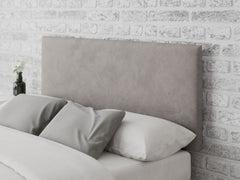 Garland Headboard 60 cm - Plush Velvet - Silver