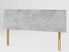 Garland Headboard 60 cm - Mirazzi Velvet - Silver
