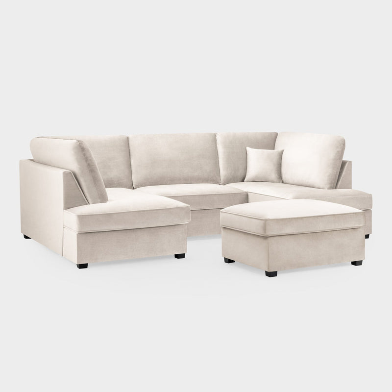 Carnaby Sofa Plush U Shape Corner