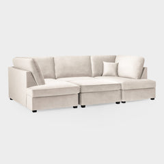 Carnaby Sofa Plush U Shape Corner