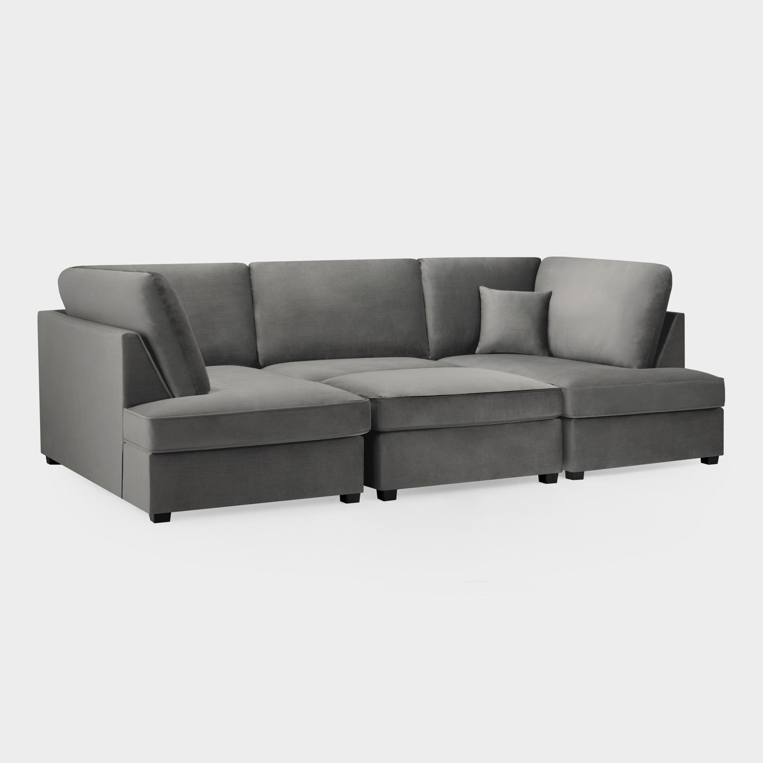Carnaby Sofa Plush U Shape Corner