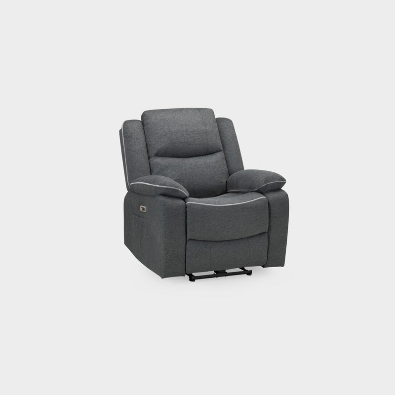 Harald Electric Recliner Sofa Fabric Armchair