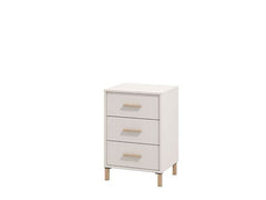 Granada Cashmere And Artisan Oak Effect Bedside Table