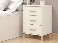 Granada Cashmere And Artisan Oak Effect Bedside Table