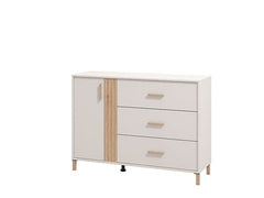 Granada Cashmere And Artisan Oak Effect Chest Of Drawers