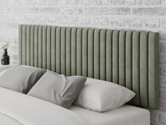 Grant Headboard 60 cm - Plush Velvet - Duck Egg