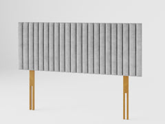 Grant Headboard 60 cm - Kimiyo Linen - Silver