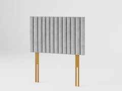 Grant Headboard 60 cm - Kimiyo Linen - Silver