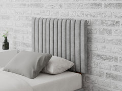 Grant Headboard 60 cm - Kimiyo Linen - Silver