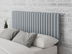 Grant Headboard 60 cm - Malham Weave - Sky Blue
