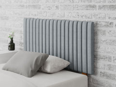 Grant Headboard 60 cm - Malham Weave - Sky Blue