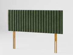 Grant Headboard 60 cm - Plush Velvet - Forest Green