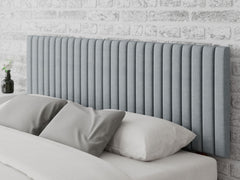 Grant Headboard 60 cm - Malham Weave - Sky Blue