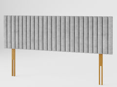 Grant Headboard 60 cm - Kimiyo Linen - Silver
