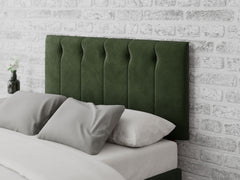 Hepburn Headboard 60 cm - Plush Velvet - Forest Green
